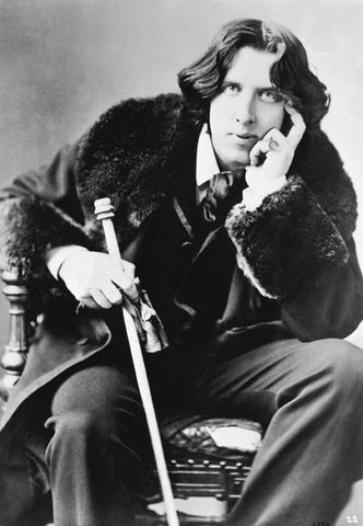 Portrait of Oscar Wilde with Cane