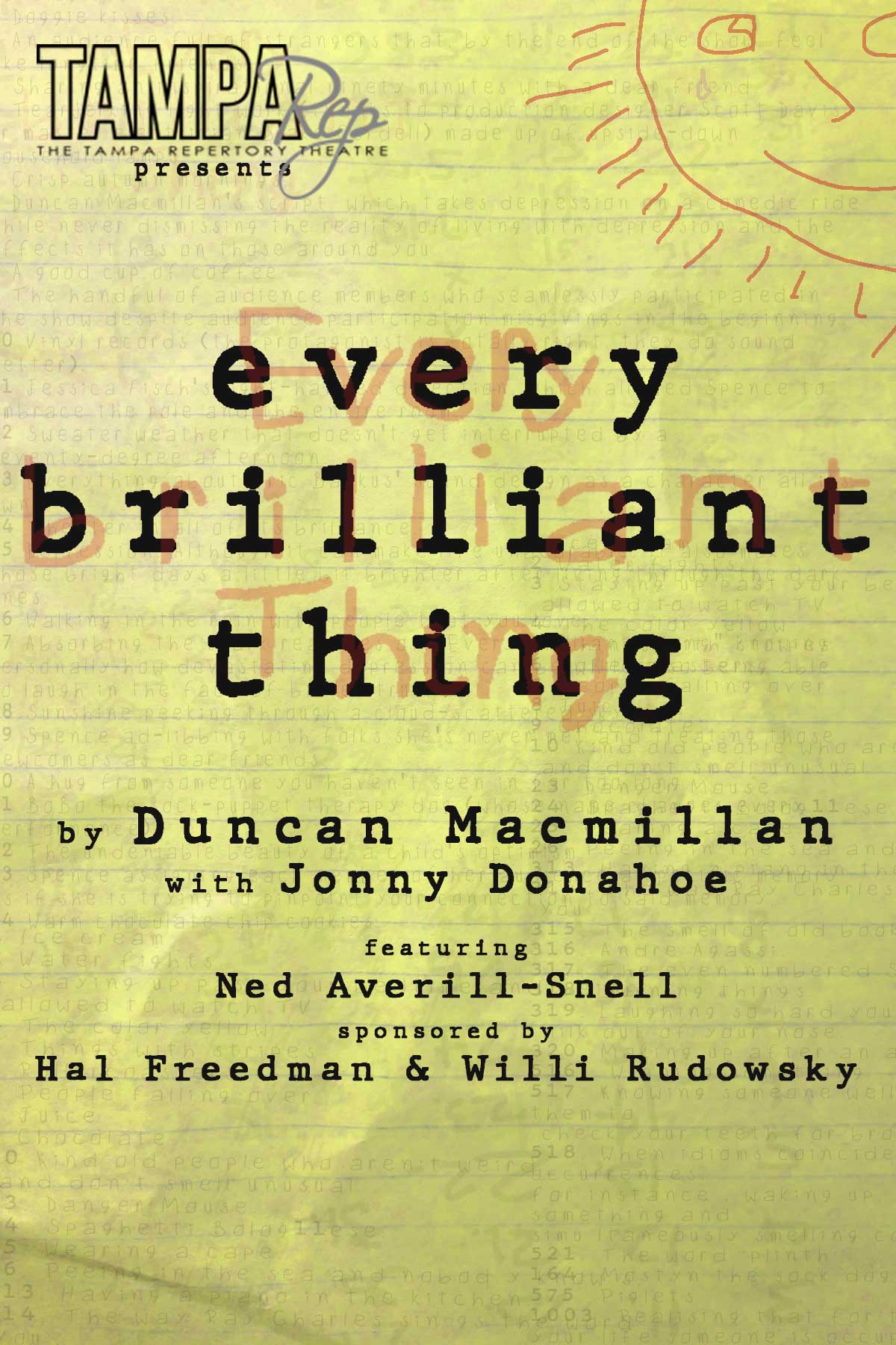 Every Brilliant Thing